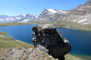 lake in the mountains