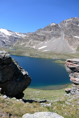 lake in the mountains