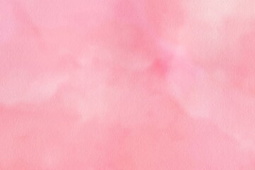 Vibrant Pink Watercolor Background - Abstract Textured Watercolor Design with Soft Pastel Pinks and Warm Tones 