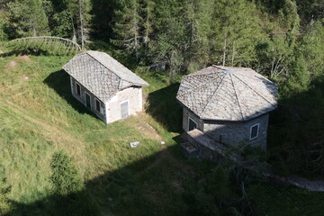 old house in the woods
