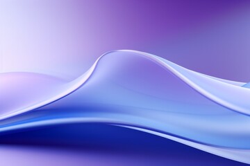 Abstract Blue and Purple Wave Background