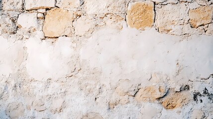 Obraz premium A rustic stone wall background with a faded, smooth area for text