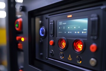 Obraz premium 3d control panel