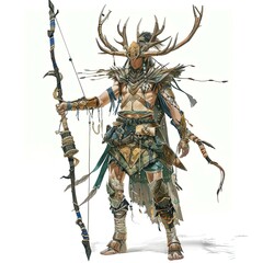 Anime Deer Warrior