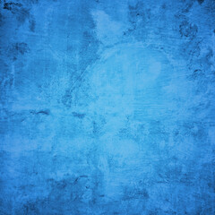 Grunge blue background with space for text