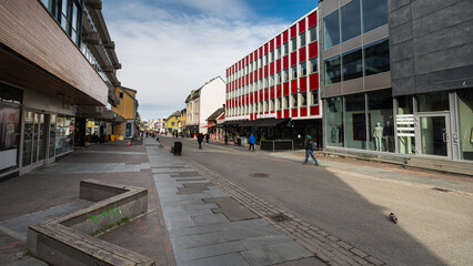 tromsoe, Norway: downtown glimpses