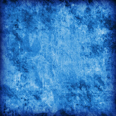 Grunge blue background with space for text