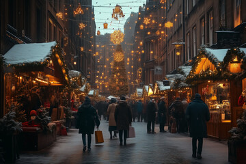 Fototapeta premium Un soir de noël