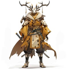 Anime Deer Warrior