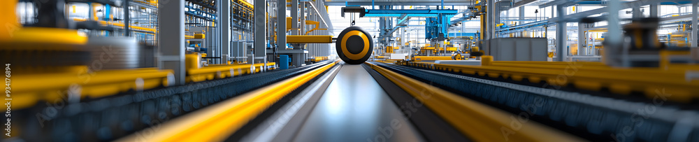 Aufkleber assembly lines: 3d animated view of manufacturing processes offers an immersive exploration of the i