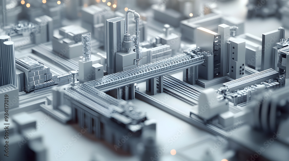 Aufkleber assembly lines: 3d animated view of manufacturing processes offers an immersive exploration of the i