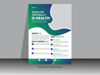 modern Medical flyer template