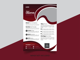 Fototapeta premium Professional Business Flyer Template.