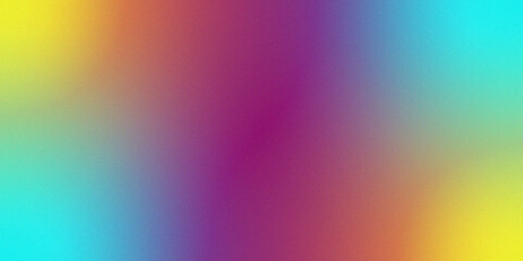 Abstract colorful bright spots gradient background .Vector backdrop for your design .Holographic background rainbow colors gradient shades .multicolor,Rough, grain, noise,grungy.Template.	