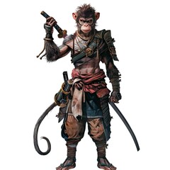 Fototapeta premium Anime Monkey Warrior