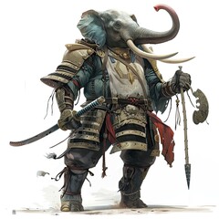Anime Elephant Warrior