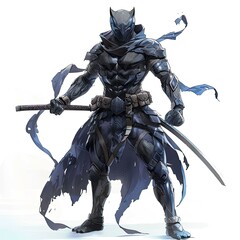 Anime Panther Warrior