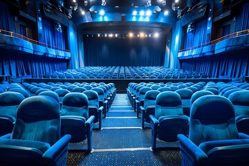 Empty Movie Theater Seats