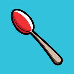 Spoon Vector Illustration