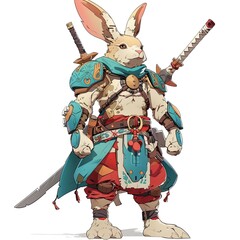 Anime Rabbit Warrior