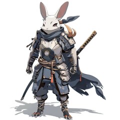 Anime Rabbit Warrior