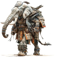 Anime Elephant Warrior