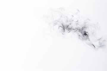 smoke isolated on white background