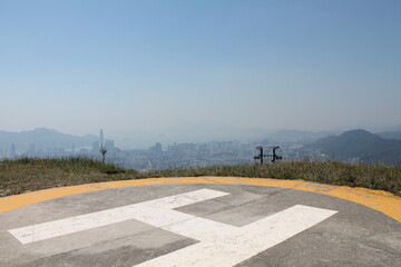 Hong Kong Helicopter landing pad