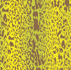 Seamless colorful leopard skin texture Animal print Animal skin pattern