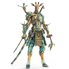 Anime Giraffe Warrior
