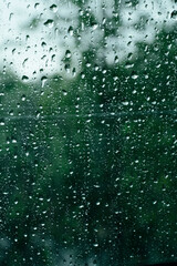 rain drops on window