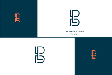BL, LB, B, L, Abstract Letters Logo Monogram