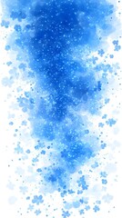 Obraz premium Blue Stars on White Background, Abstract Image, Texture, Pattern, Wallpaper, Cover and Screen of Smartphone, Cell Phone, Computer, Laptop, 9:16 and 16:9 Format