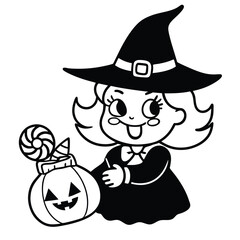 Halloween elements vector illustration