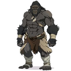  Anime Gorilla Warrior