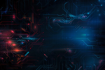 Obraz premium Technology background