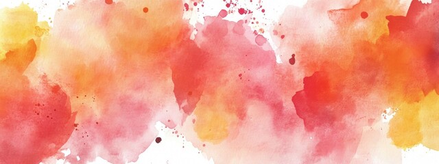 Obraz premium Watercolor abstract artistic background created with blots