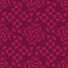 A seamless pattern featuring swirling branches in a geometric arrangement, creating a dynamic and elegant design. Perfect for adding a touch of movement and sophistication to any project.
