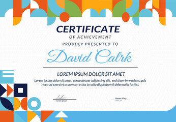 Editable Certificate Template