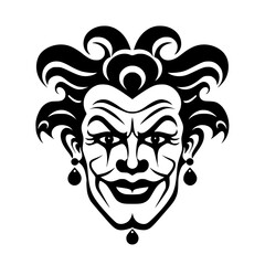 Scary Clown Vector