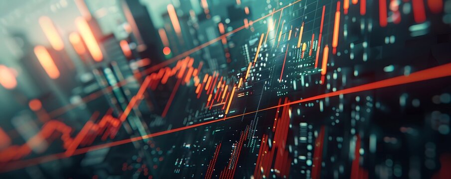 Generate a scatter plot showing a steep upward trend as stock prices rise in tandem with higher trading volumes, indicating strong investor confidence.