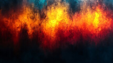 Abstract background with fiery and smoky texture.