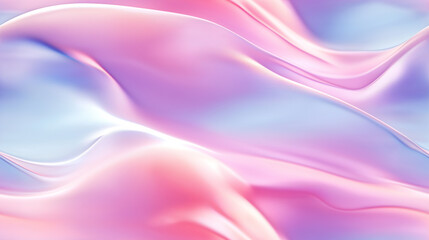 Fototapeta premium A soft, flowing pastel gradient with smooth curves and gentle transitions between colors, creating a calming, dreamy visual effect. Ideal for elegant, serene designs and backgrounds.