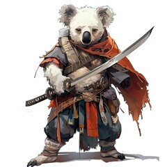 Anime Koala Warrior