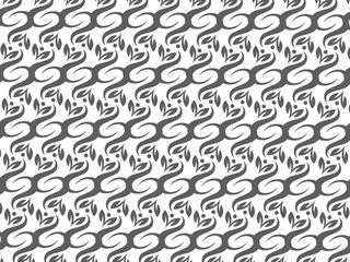 Spiral leaf t-shirt design