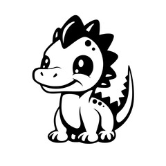 Cute Dinosaur Vector