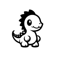 Cute Dinosaur Vector