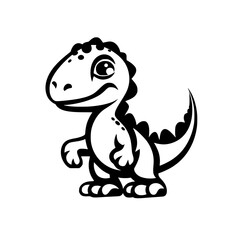 Cute Dinosaur Vector