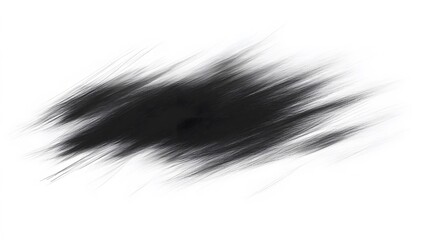 Obraz premium Black Branches, Shapes, Bars, Waves, Strokes on White Background, Abstract Image, Texture, Pattern, Wallpaper, Cover and Screen of Smartphone, Cell Phone, Computer, Laptop, 9:16 and 16:9 Format