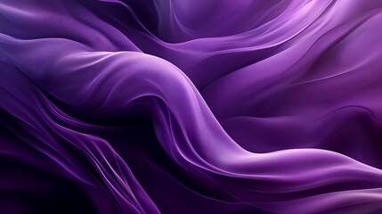 Obraz premium Abstract purple fabric waves.